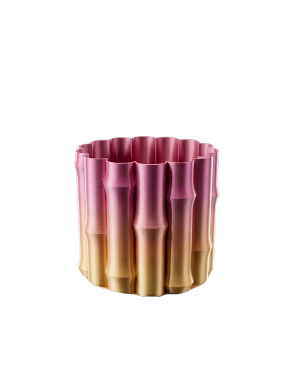 3D ÜRÜN MOR SARI VAZO