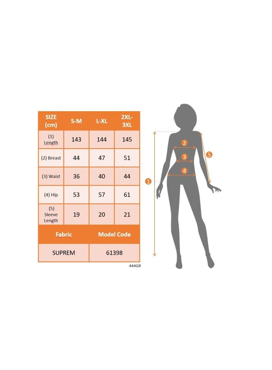 Kadın Kısa Kollu Bisiklet Yaka Puantiyeli Maksi örme Krep Elbise
