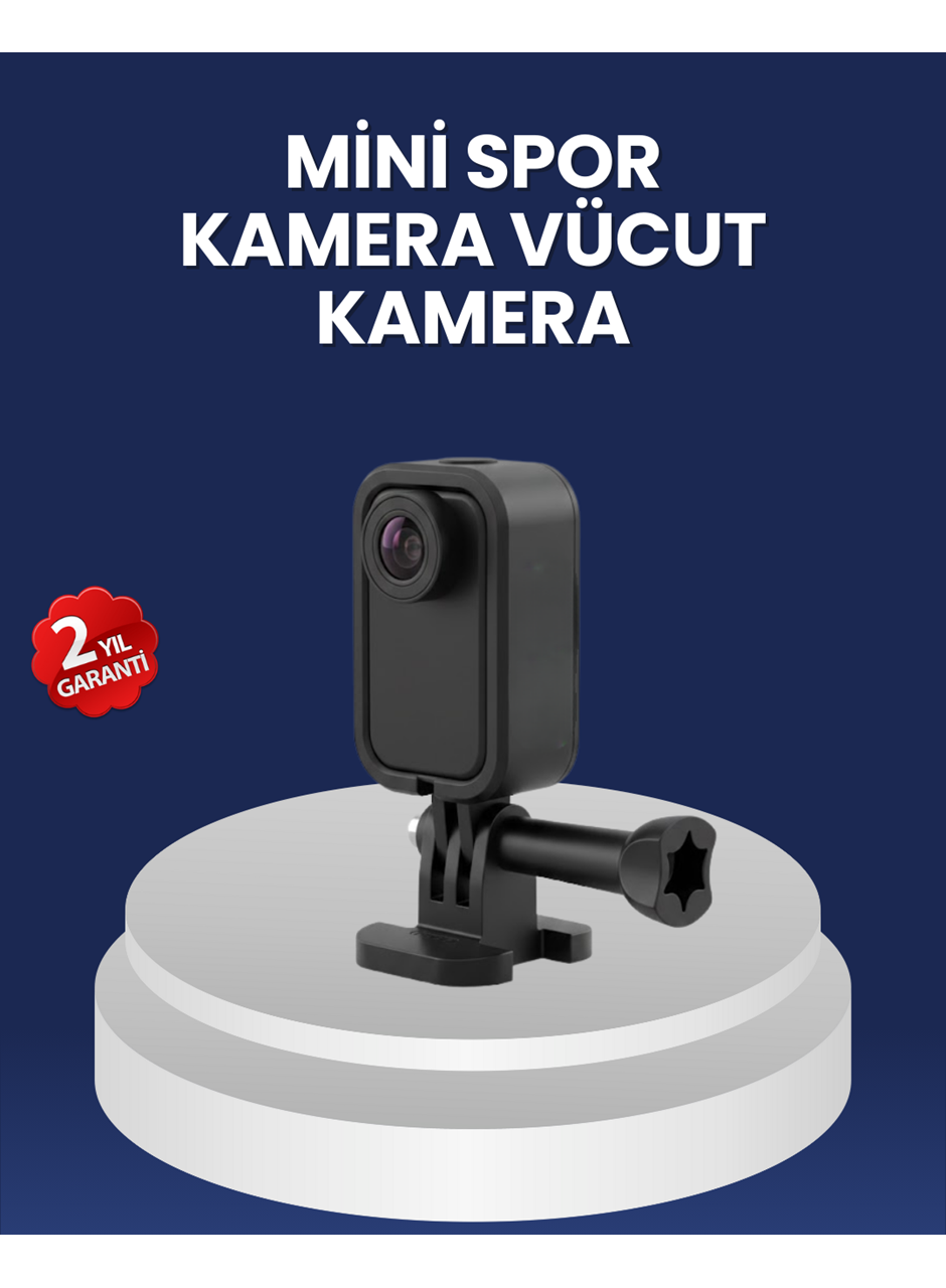 Vlog, Seyahat ve Günlük Video Çekimleri İçin Mini Kamera