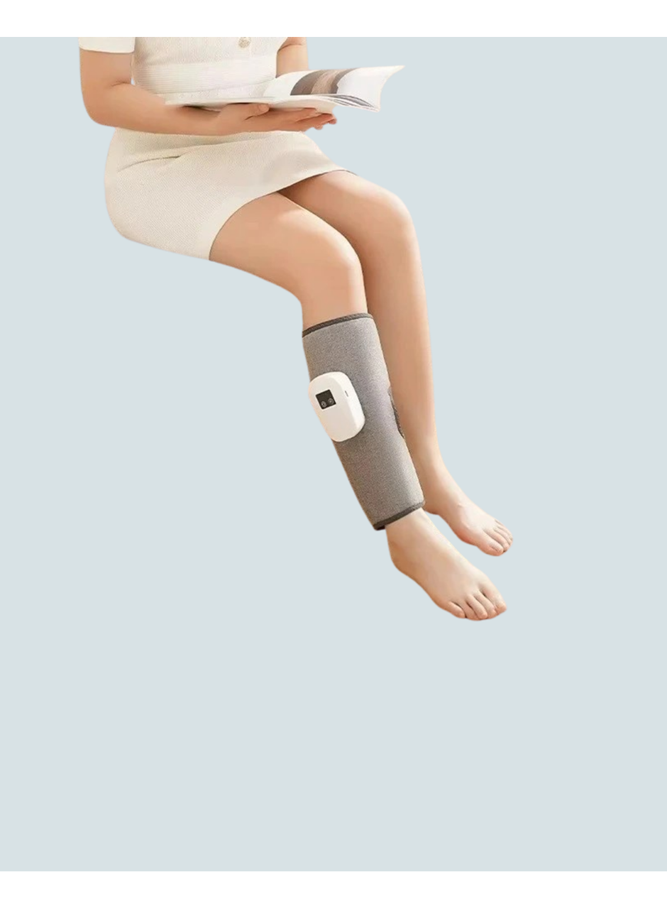 3 Kademeli Hava Basınçlı Isıtmalı Baldır Masaj Aleti – Titreşimli ve Kablosuz Kullanım