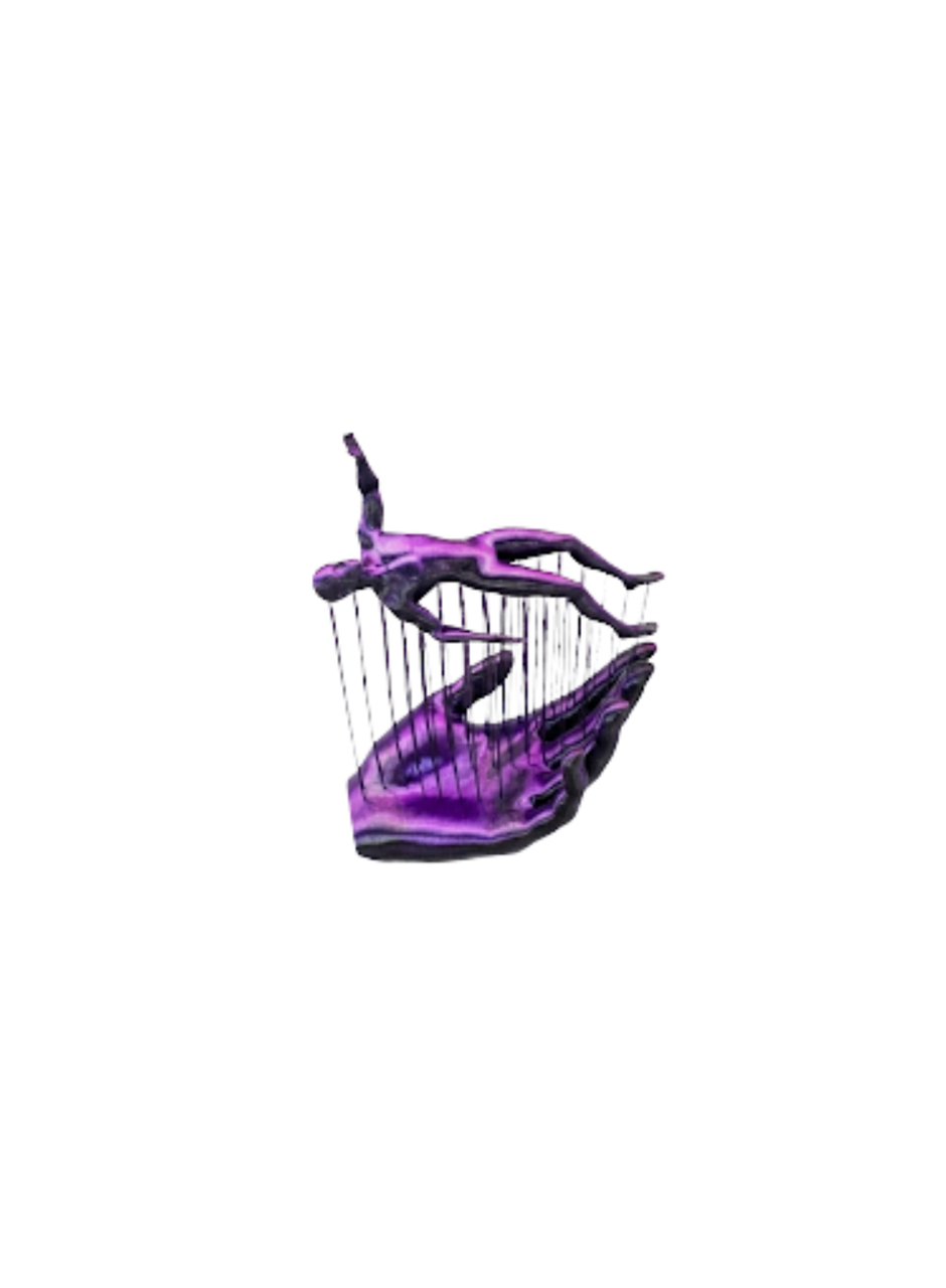 EL İNSAN FİGÜR MOR