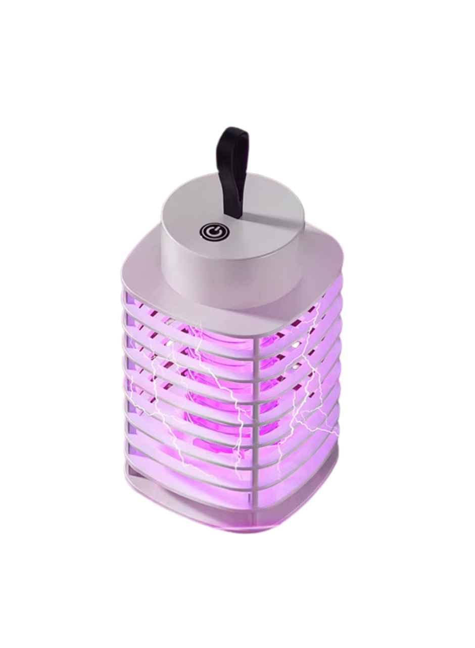 Otomatik Akıllı Sivrisinek Öldürücü Lamba Şarjlı UV Işıklı Sessiz Çalışma Duvara Asılabilir