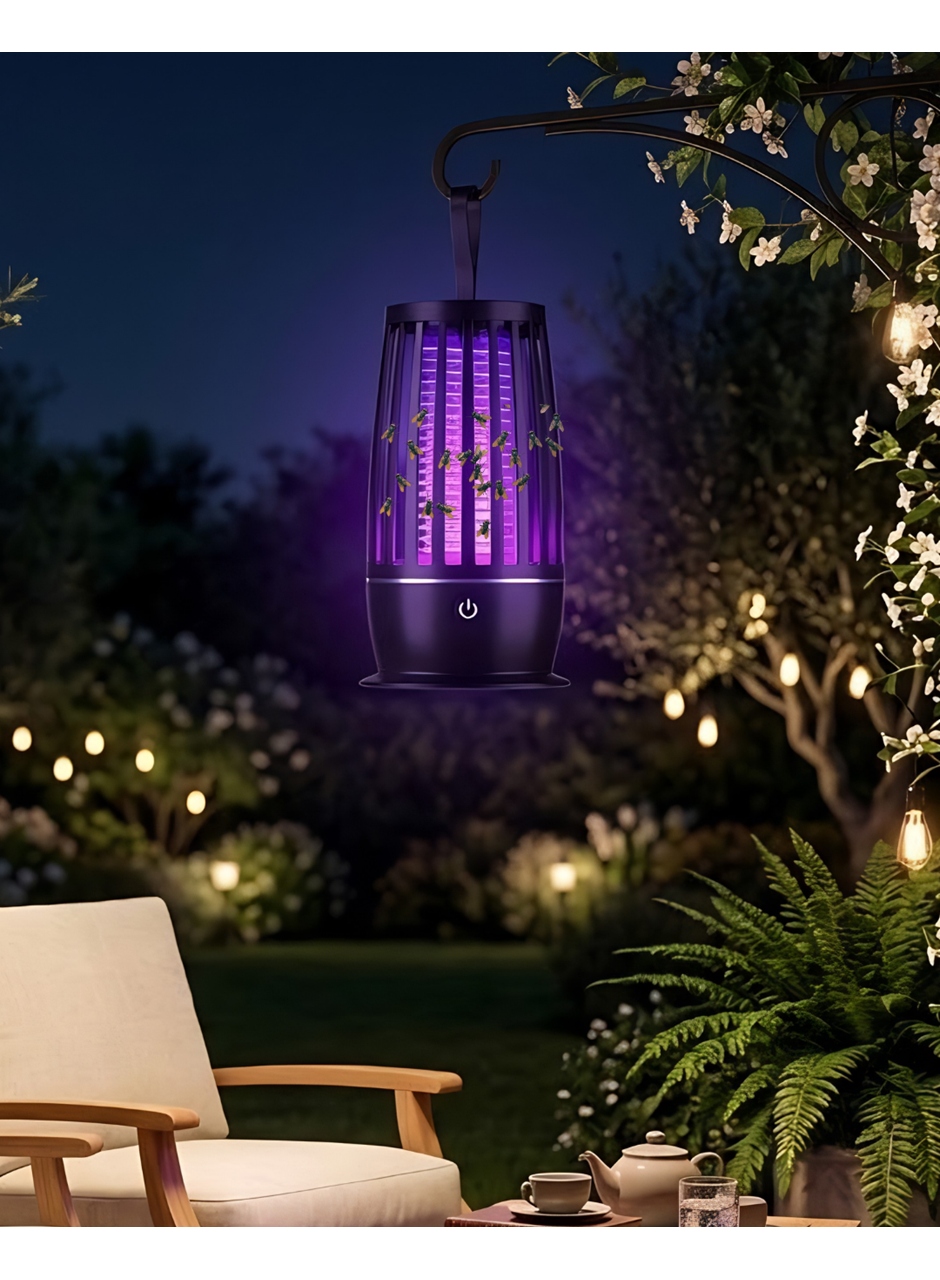 Elektrikli Sinek Öldürücü UV Işık Geniş Etki Alanı Sessiz Çalışan Güvenli Tasarım