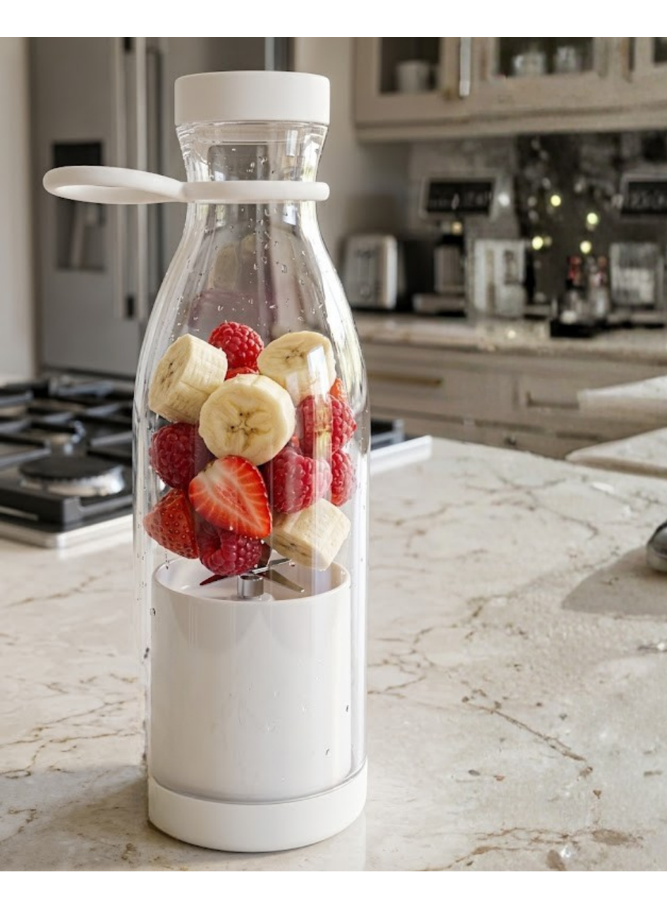 Mini Smoothie Blender USB Şarjlı 380 ml Taşınabilir ve Hafif Tasarım