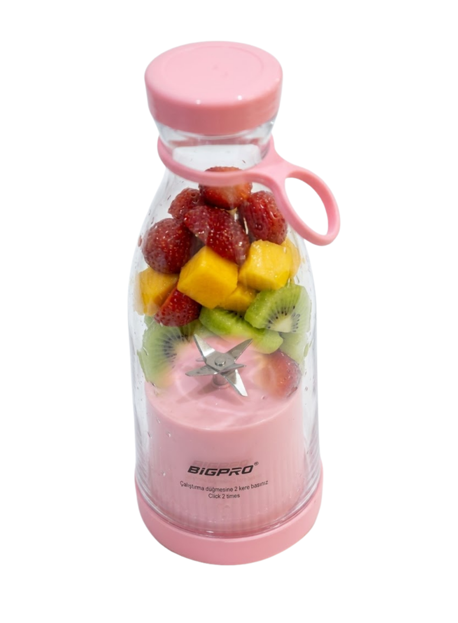 USB Şarjlı Mini Blender Taşınabilir Smoothie Yapıcı Hafif ve Pratik Tasarım