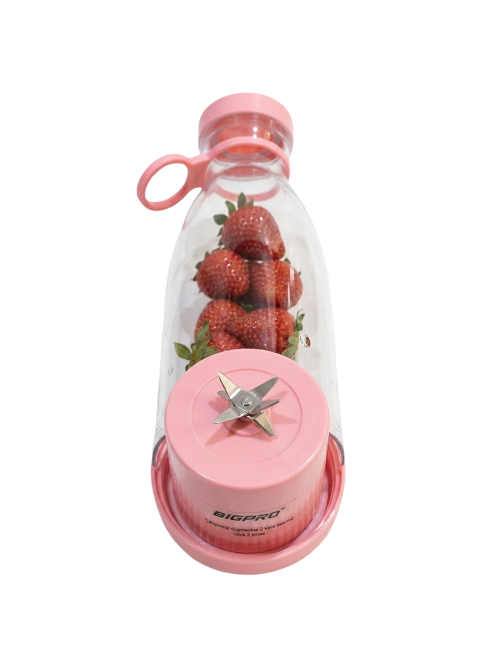 USB Şarjlı Mini Blender Taşınabilir Smoothie Yapıcı Hafif ve Pratik Tasarım