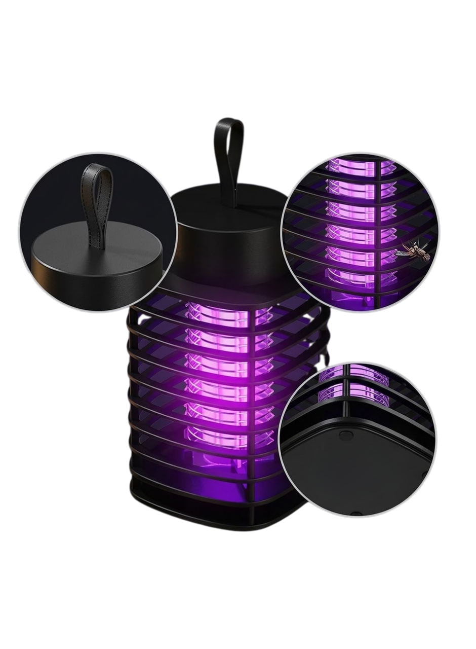 Şarjlı Sivrisinek Öldürücü Lamba Taşınabilir Sessiz ve Kimyasal İçermeyen