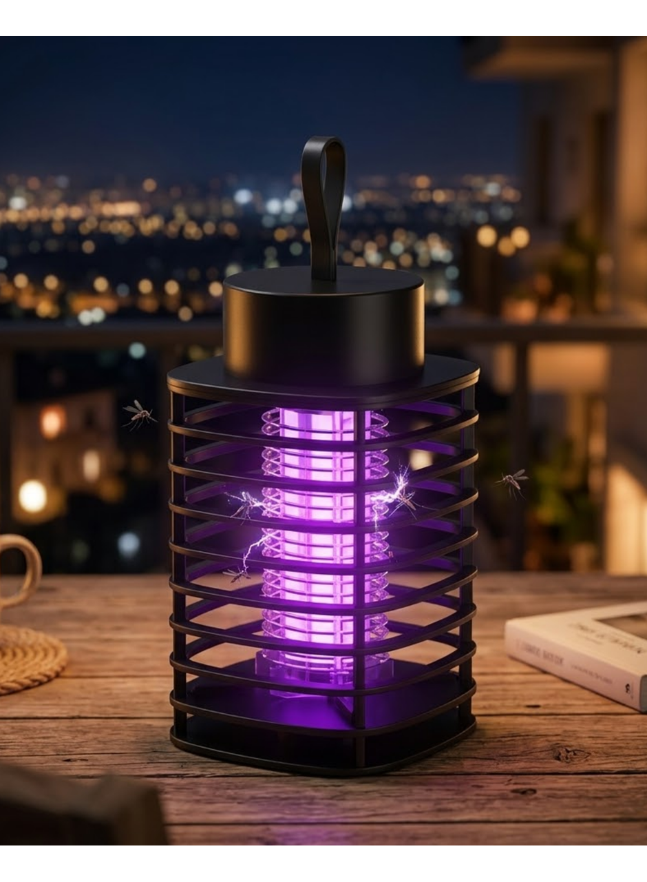 Akıllı Sivrisinek Öldürücü Lamba Güçlü UV Işık ve Elektrik Çarpma Teknolojili