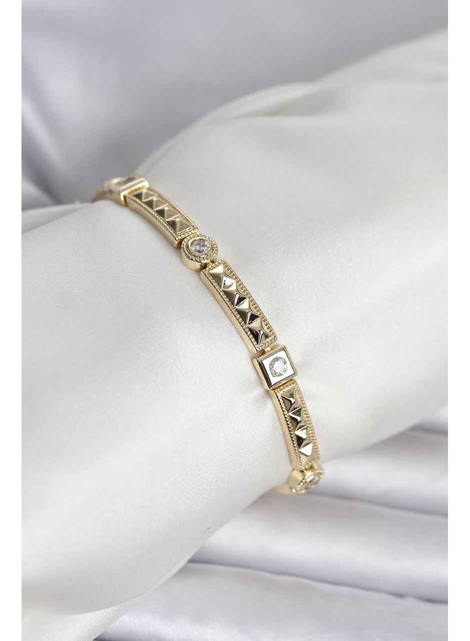 Xuping Punta Model Gold Renk Kadın Bileklik