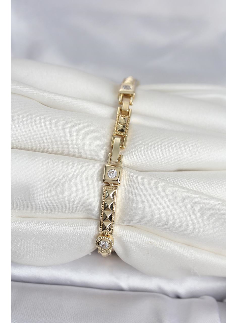 Xuping Punta Model Gold Renk Kadın Bileklik