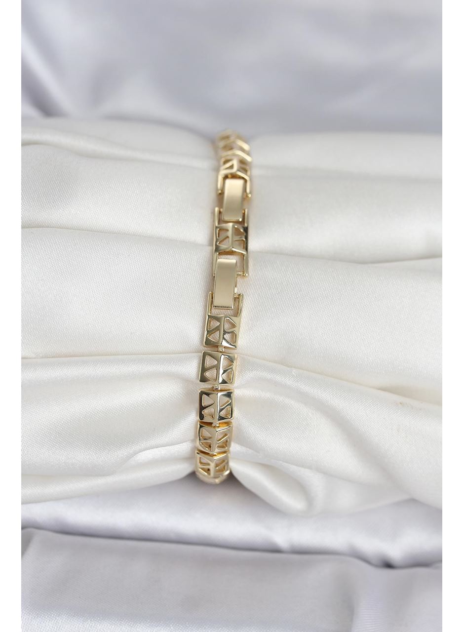 Xuping Zirkon Taşlı Gold Renk Kadın Bileklik