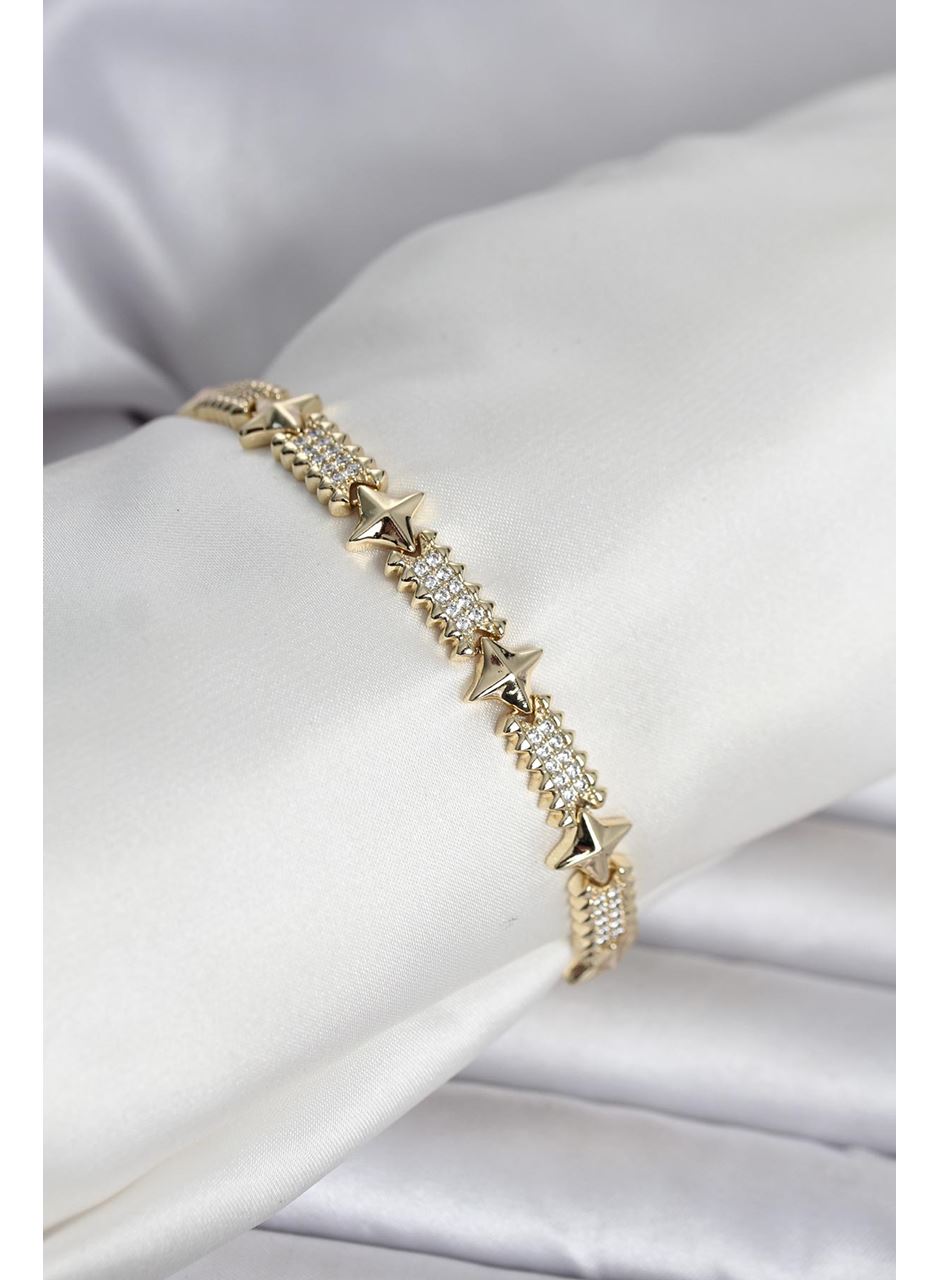 Xuping Kutup Yıldızlı Gold Renk Kadın Bileklik