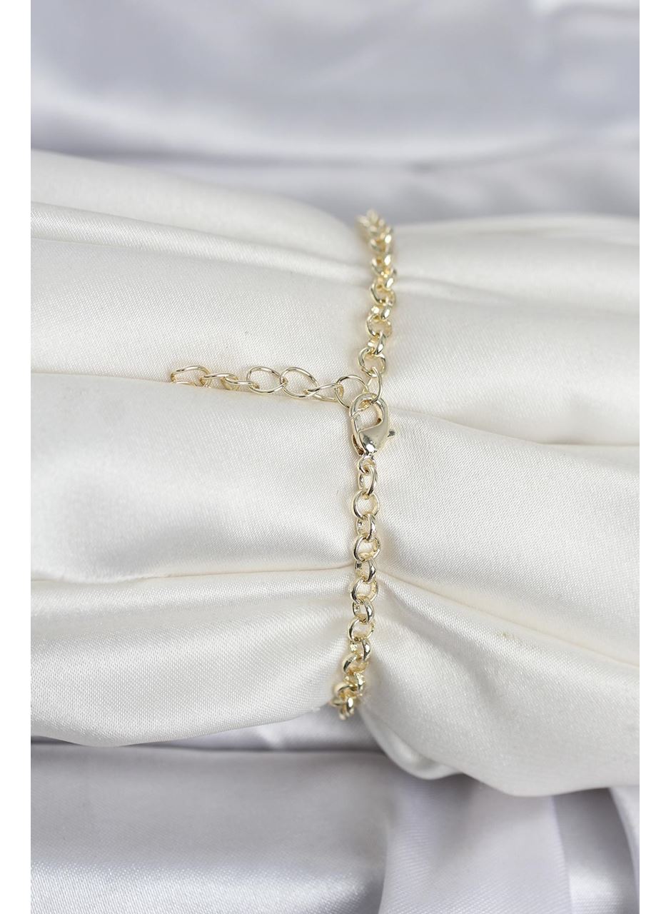 Pirinç Gold Renk Nazar Model Kadın Bileklik