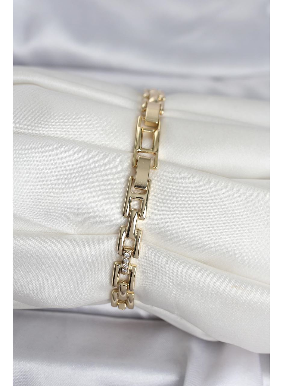 Xuping Zincir Model Gold Renk Kadın Bileklik