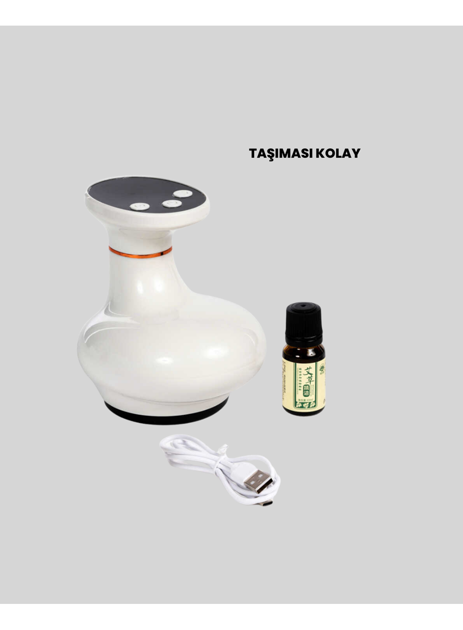 3 Fonksiyonlu Masaj Aleti Cilt Sıkılaştırıcı ve Rahatlatıcı