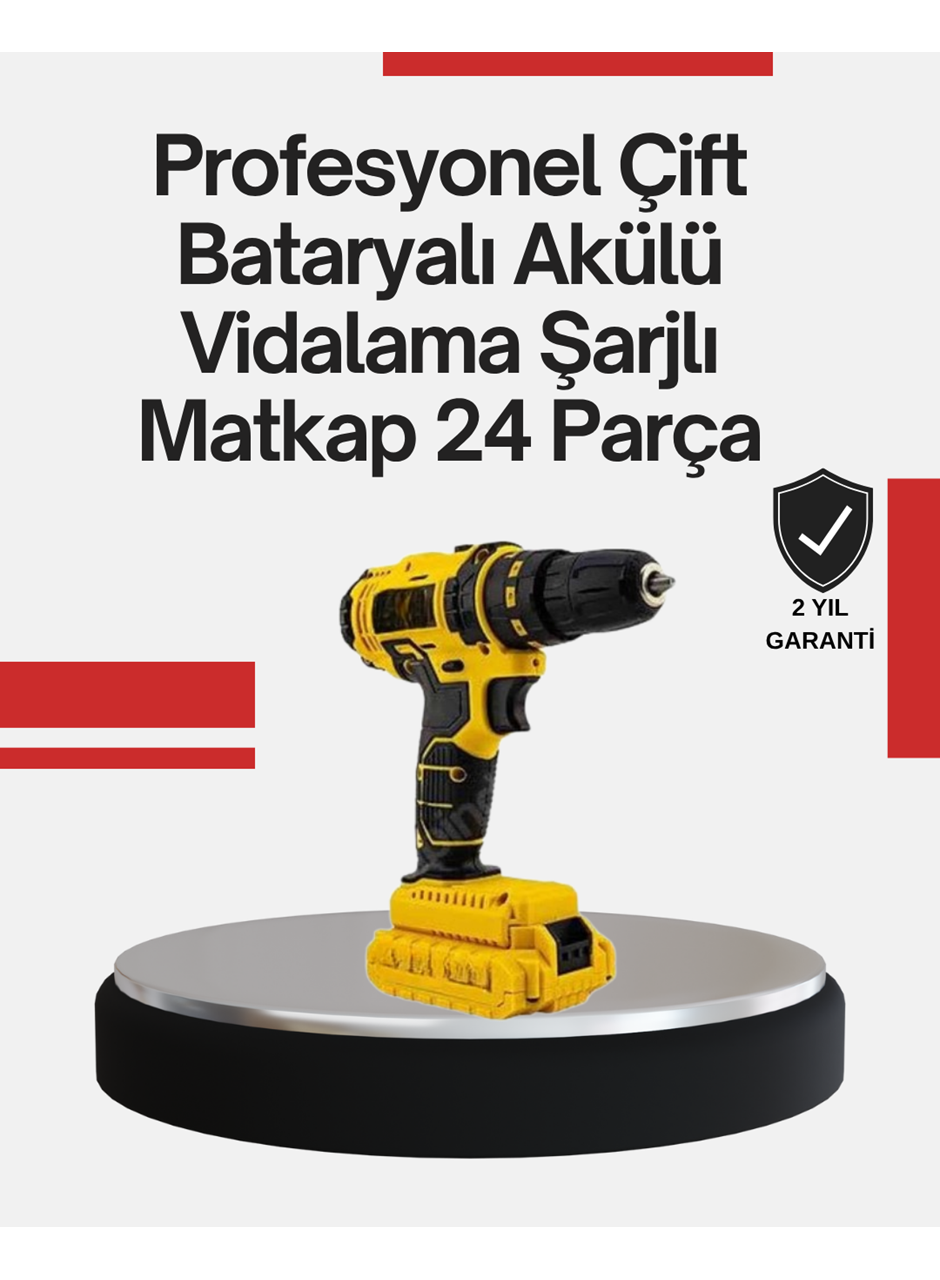 Ergonomik Tasarımlı 12V Matkap | 2 Vitesli, LED Aydınlatmalı ve Dayanıklı