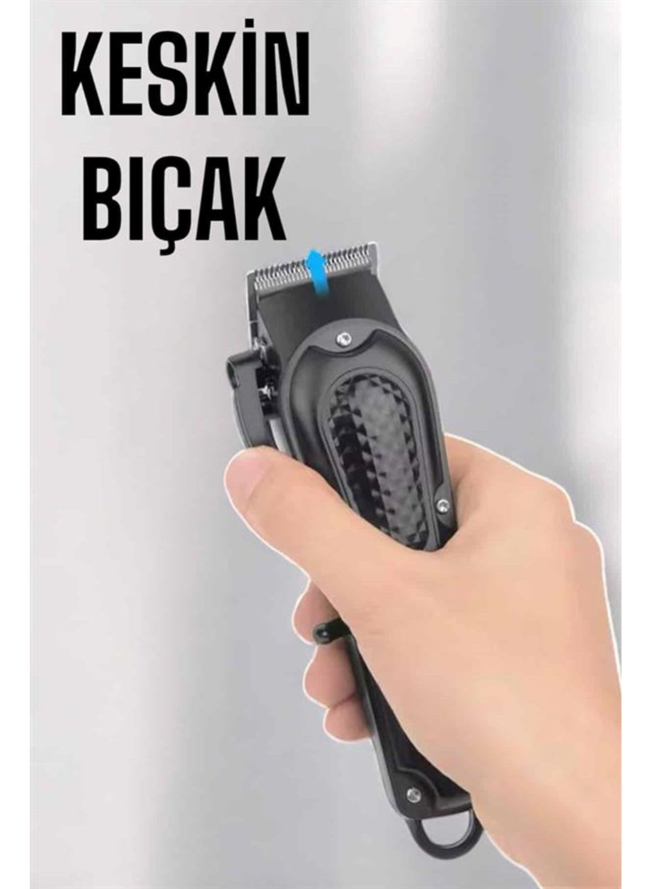 Suya Dayanıklı Tıraş Makinesi Keskin Bıçaklı Dijital Göstergeli Şarjlı