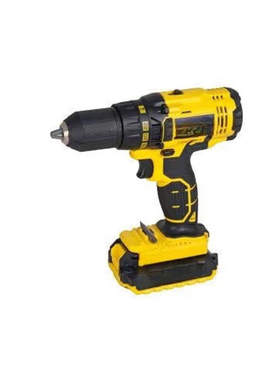 Metal Şanzıman Çift Akülü Bakır Sargı 24 Parça Led Aydınlatmalı Matkap Seti