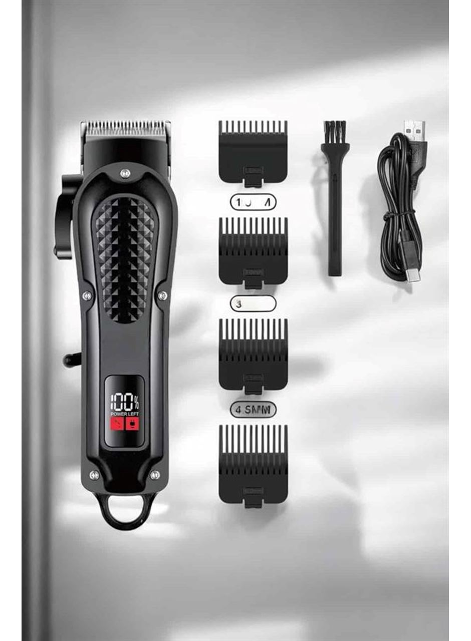 Sıfır Tıraş Makinesi Dijital Göstergeli Paslanmaz Çelik Bıçaklı Taşınabilir