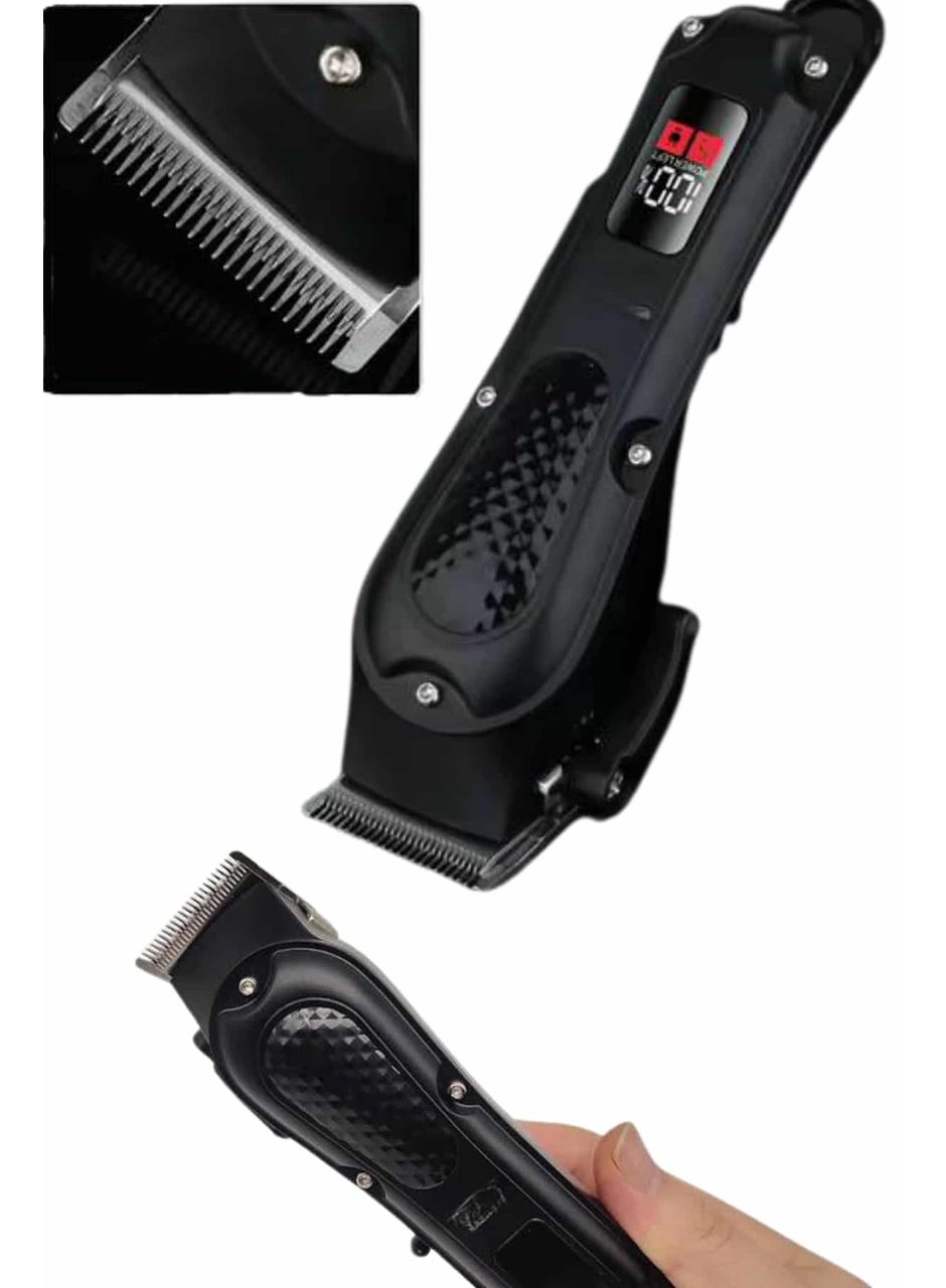 Profesyonel Saç Kesme Aleti Dijital Saç Sakal Tıraş Makinesi Uzun Ömürlü
