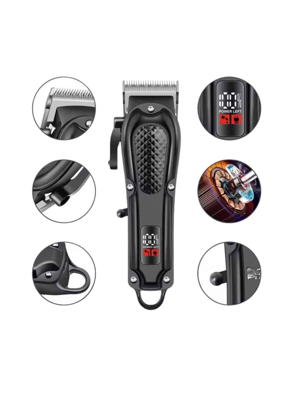 Profesyonel Saç Kesme Aleti Dijital Saç Sakal Tıraş Makinesi Uzun Ömürlü