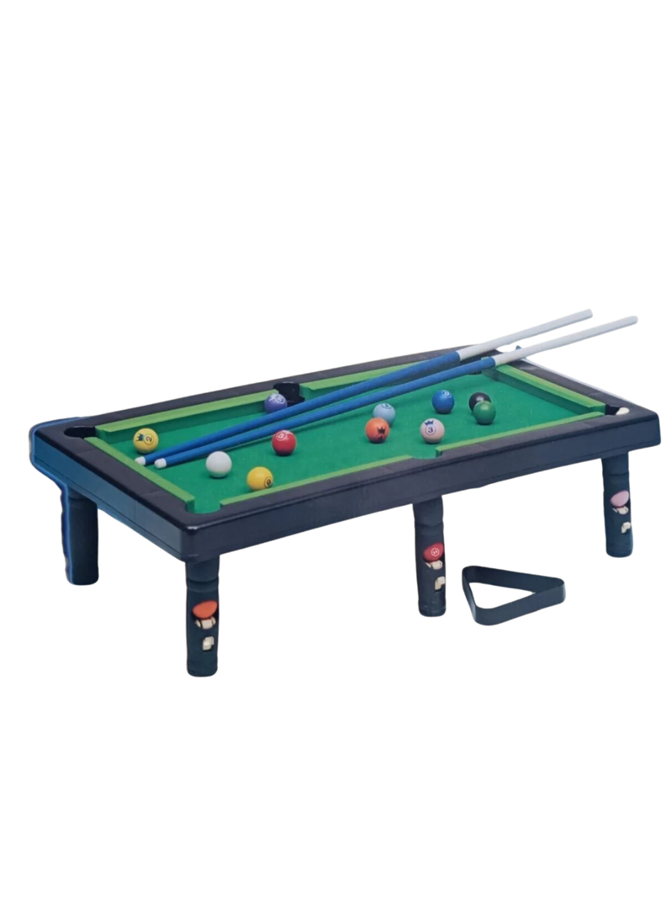 Mini Bilardo Oyunu Seti Evde Eğlenceli Masa Oyunu Çocuk ve Aile