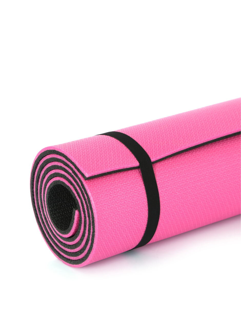 10 mm Fitness Yoga Matı Kaymaz Yüzey Çift Taraflı Kullanım Dayanıklı Eva Malzeme