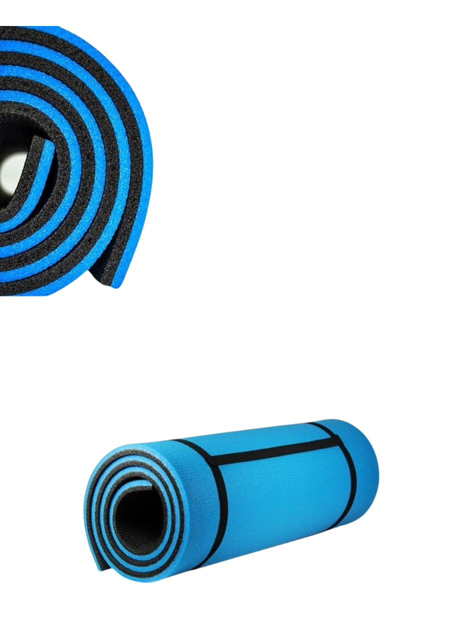 10 mm Fitness ve Pilates Matı Kaydırmaz Taban Konforlu Spor Minderi Hafif Taşınabilir