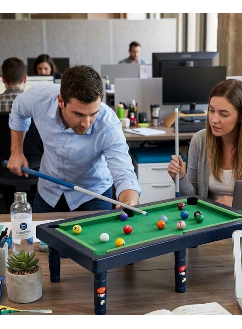 Oyuncak Bilardo Masası Seti Çocuklar İçin Eğlence ve Beceri Oyunu