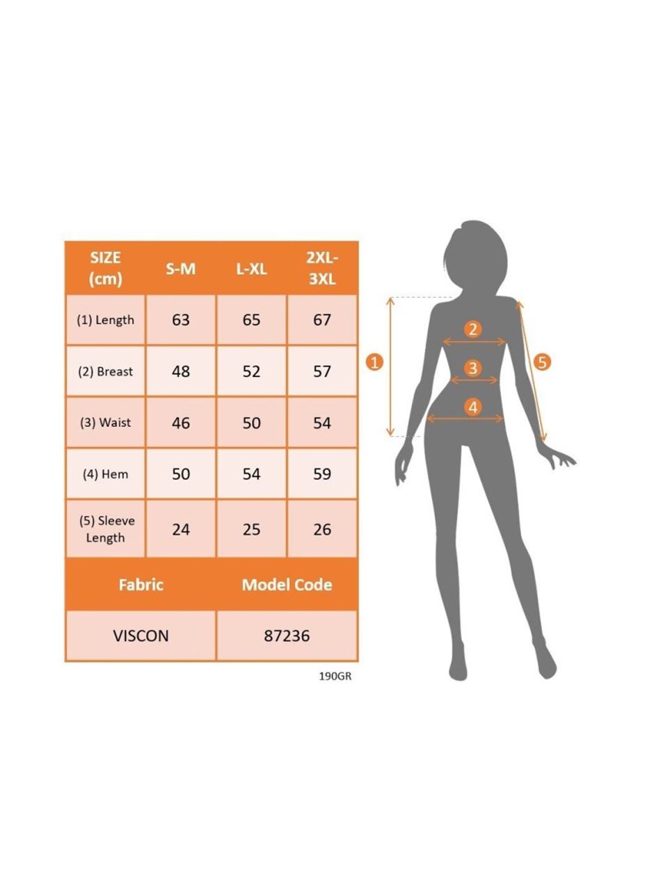 Kadın Kısa Kollu V Yakalı şerit Detaylı Viskon Bluz