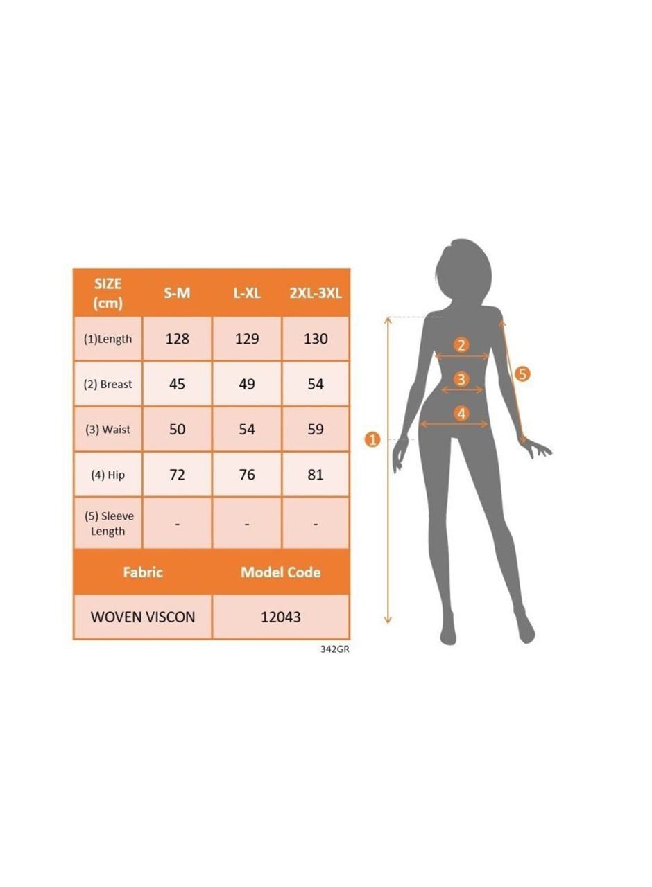 Kadın Askılı V Yakalı Uzun Dokuma Viskon Elbise