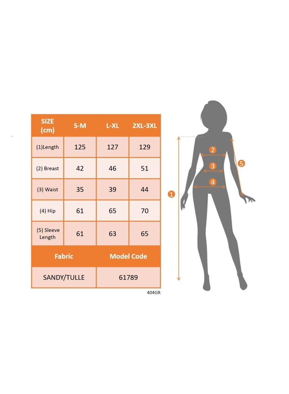 Kadın Uzun Kollu Yarı Balıkçı Yaka Tül Detaylı Uzun Sandy Elbise