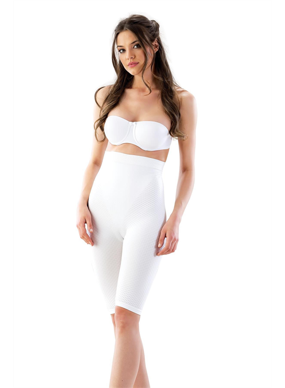 Beyaz MI Emay 2040 Anti Selülit Boxer Korse