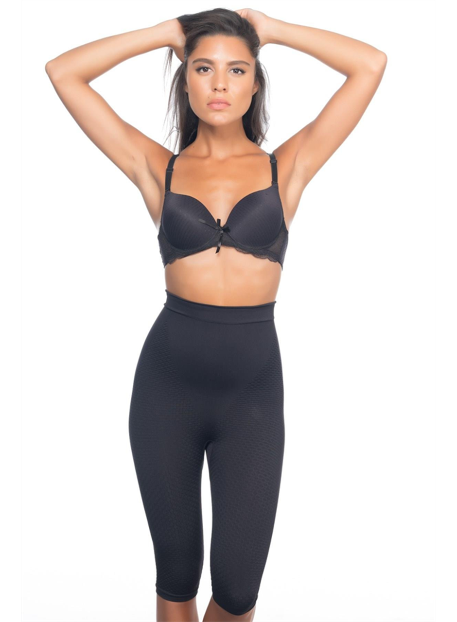 Siyah MI Emay 2040 Anti Selülit Boxer Korse