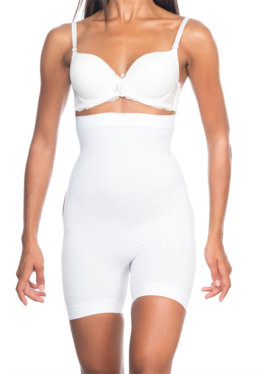 Beyaz MI Emay 2033 Popo Açık Boxer Korse
