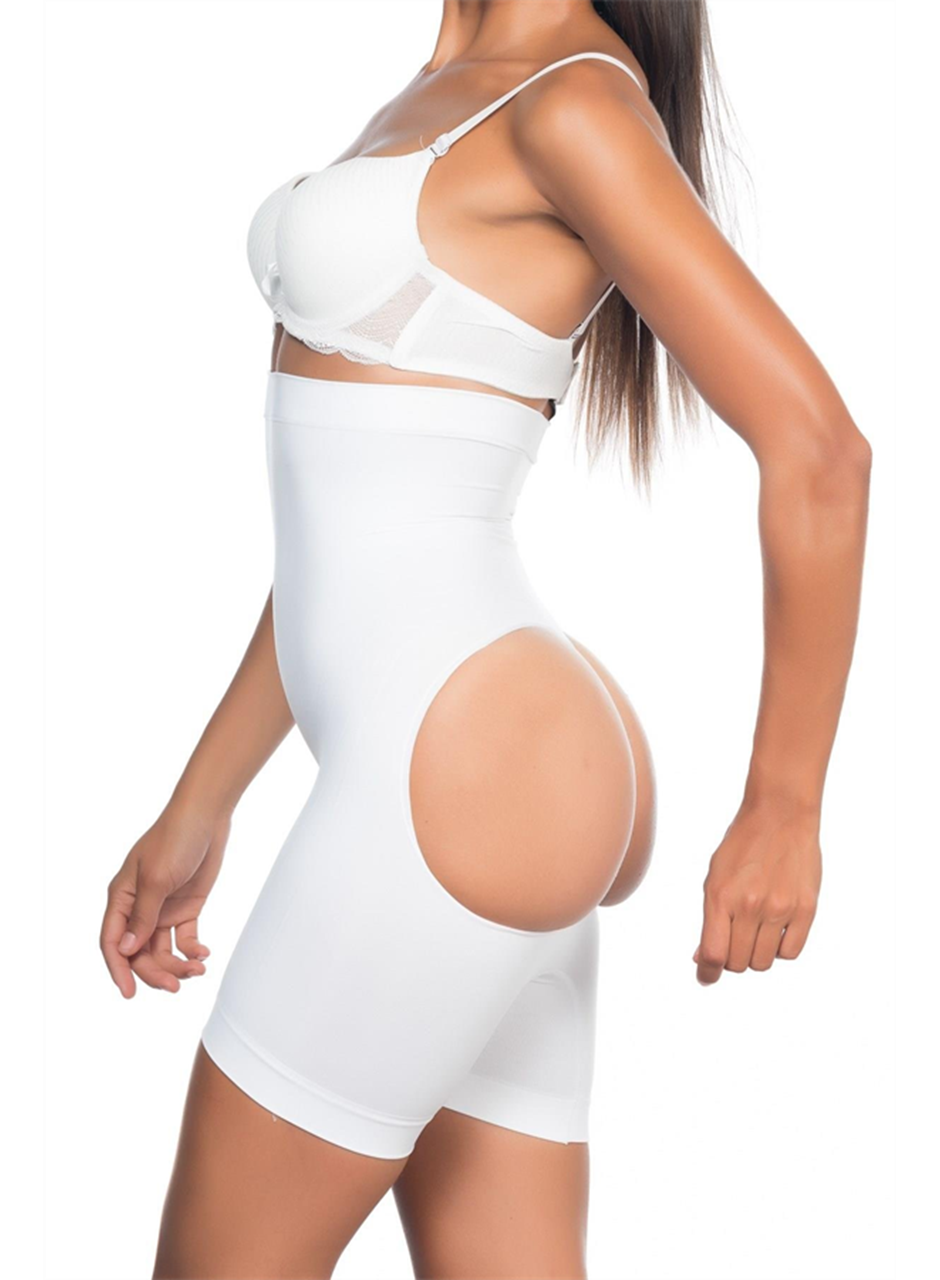 Beyaz MI Emay 2033 Popo Açık Boxer Korse