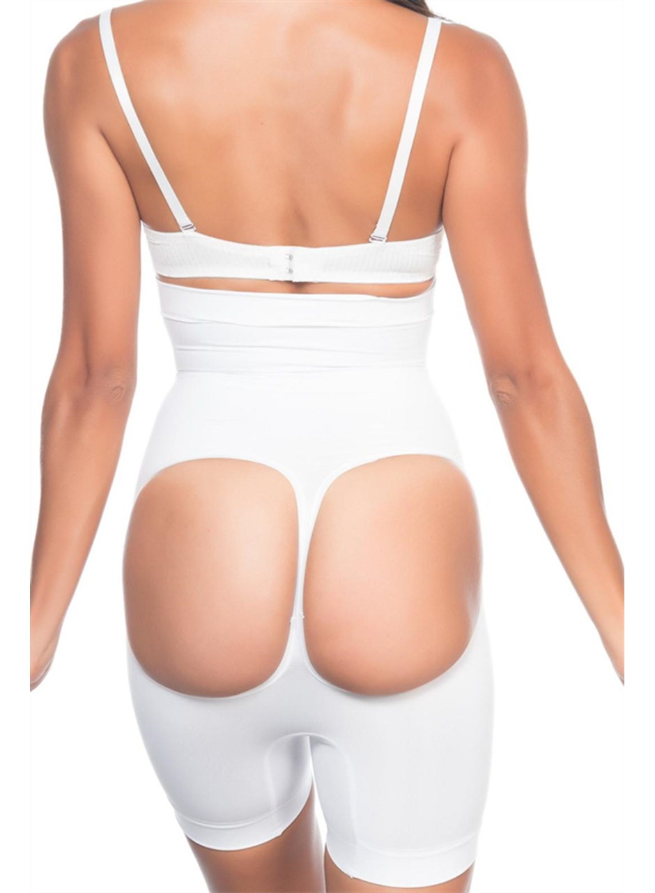 Beyaz MI Emay 2033 Popo Açık Boxer Korse