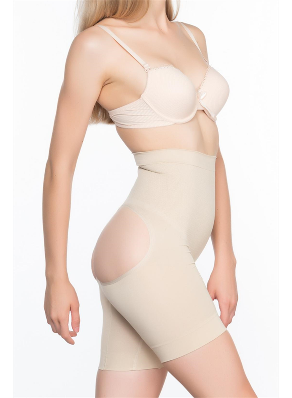 Ten MI Emay 2032 Popo Açık Masajlı Boxer Korse