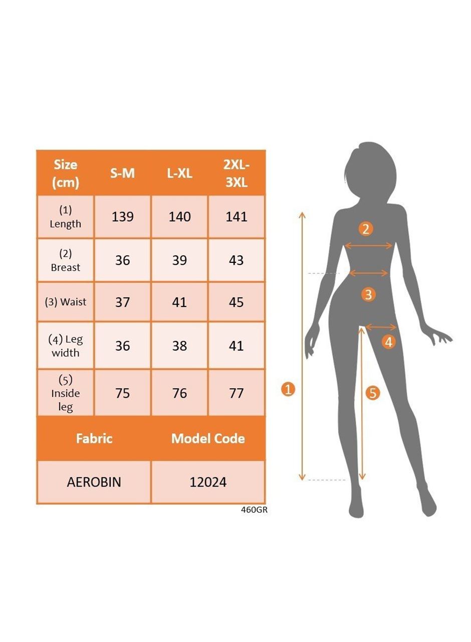 Kadın Ip Askılı V Yakalı Belden Kuşaklı Uzun Aerobin Tulum