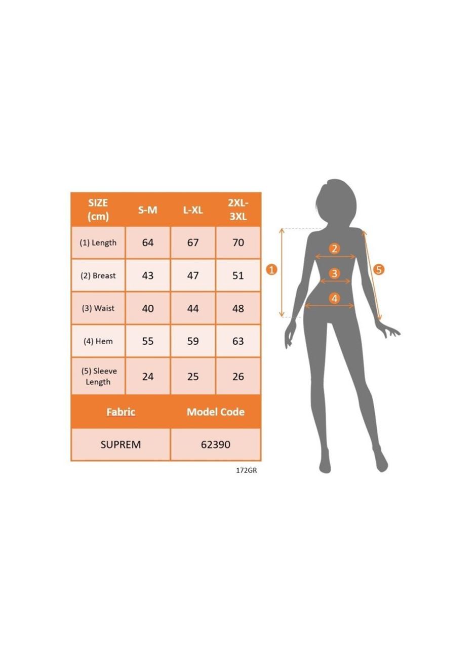 Kadın Kısa Kollu V Sarmal Yakalı çiçek Desenli Süprem Bluz