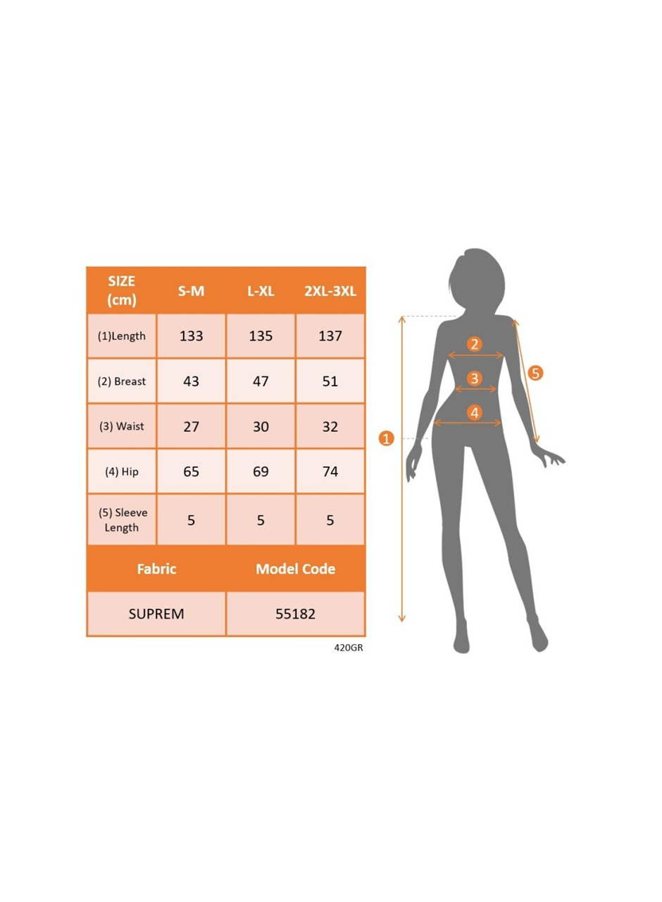 Kadın Kısa Kollu V Yakalı Yırtmaçlı çiçek Desenli Süprem Elbise
