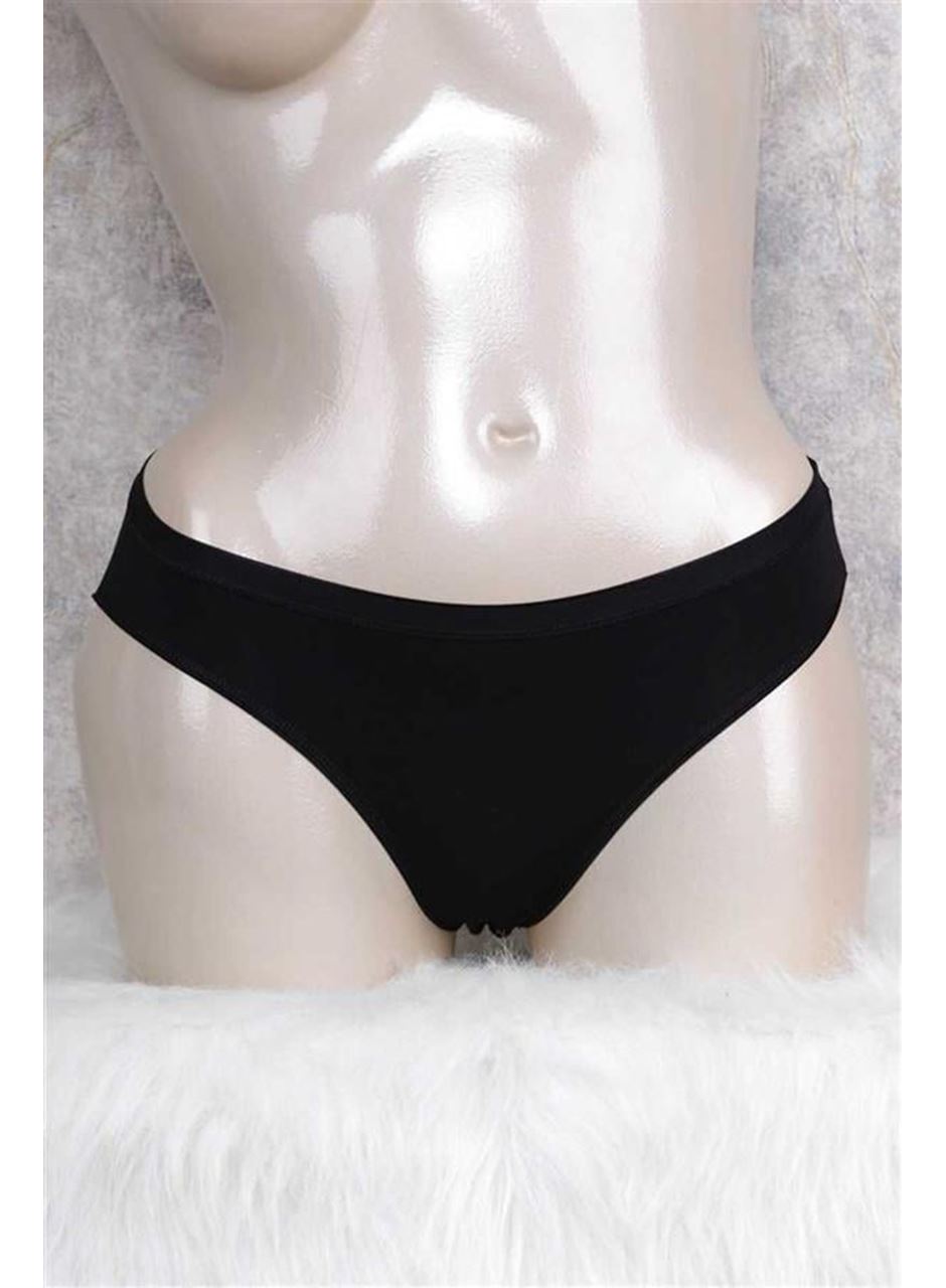 Kadın Pamuklu Düşük Bel Geniş Bel Lastikli Slip (2676)
