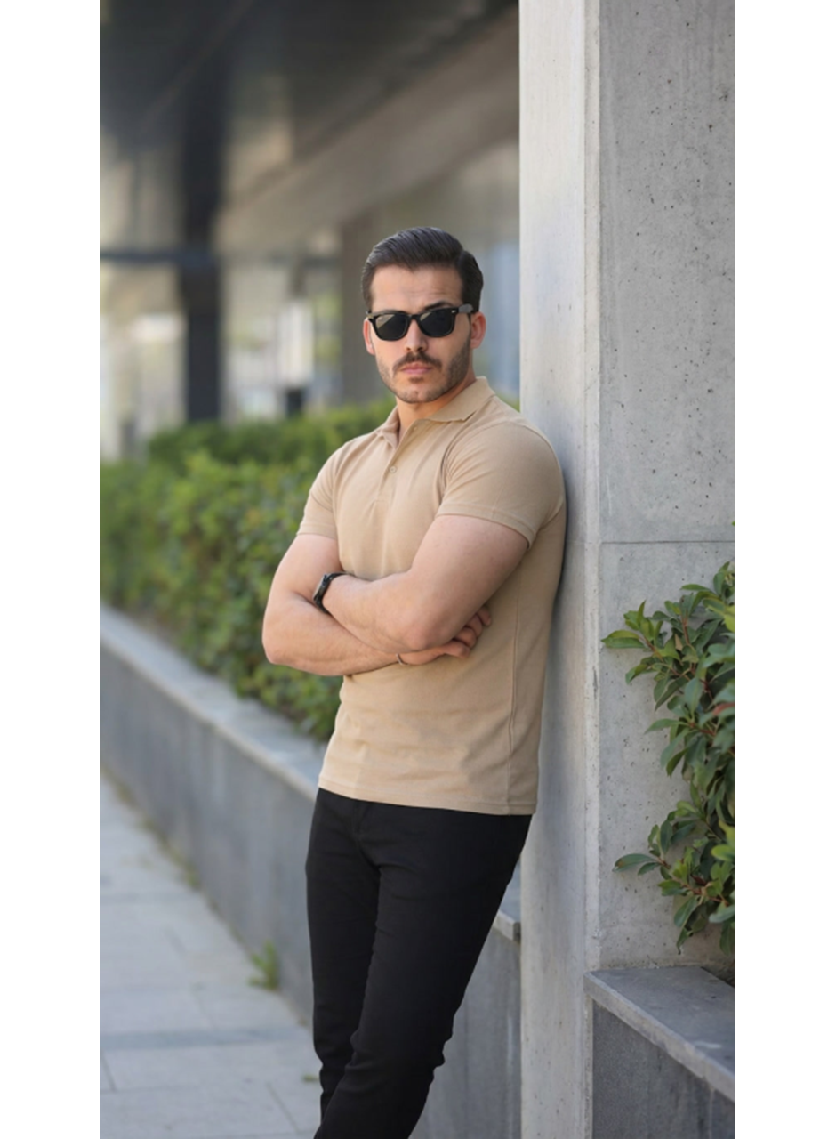 Erkek Kısa Kollu Yakalı Tişört