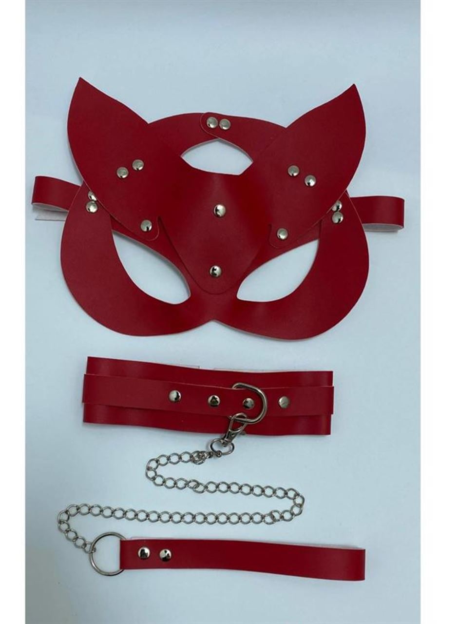 Kırmızı Tasma Set