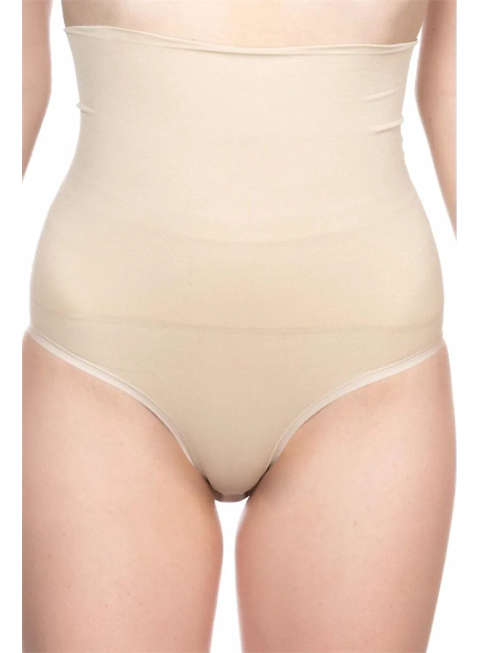 Ten Double Yüksek Bel Çıtçıtlı  Slip Korse