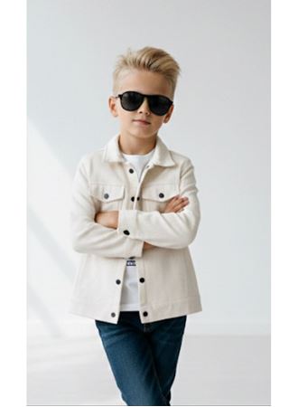 443571 ERKEK ÇOCUK İKİLİ TAKIM EKRU