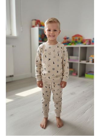 ERKEK ÇOCUK YELKEN B. YAKA PİJAMA