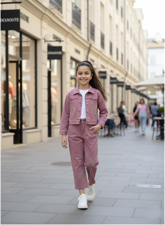 446397 YILDIZ PULLU GABARDİN TAKIM