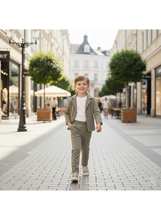 446780 MÜSLİN GABARDİN ERKEK TAKIM 5Y,6Y,7Y,8Y