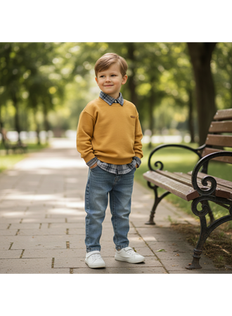  447536 ERKEK ÇOCUK 3LÜ TAKIM 2Y,3Y,4Y Erkek,